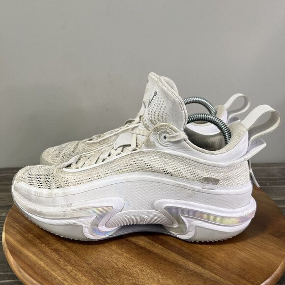 Nike Air Jordan 36 Low Pure Money Mens Size 8 Shoes DH0833-101 Triple White